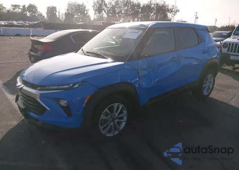 2024 Chevrolet Trailblazer Fwd Ls из США, поврежденный, VIN KL79MMS29RB097666